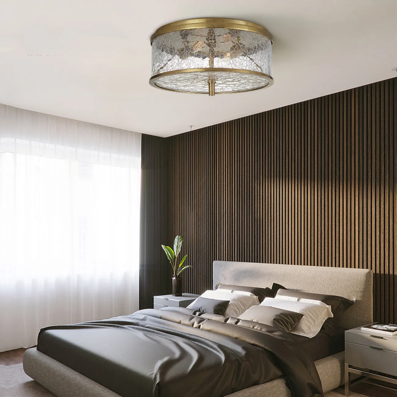 Потолочная люстра CELESTA Brass от ImperiumLoft