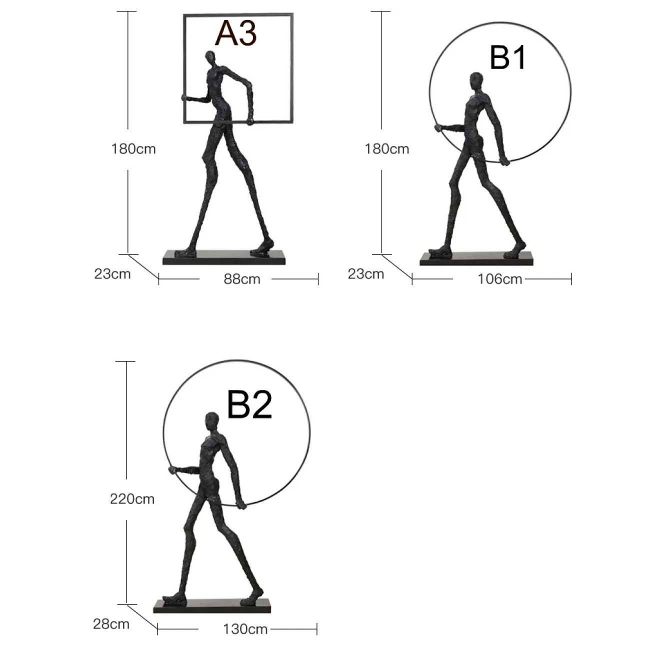 Дизайнерская скульптура LaLume-SKT00149 