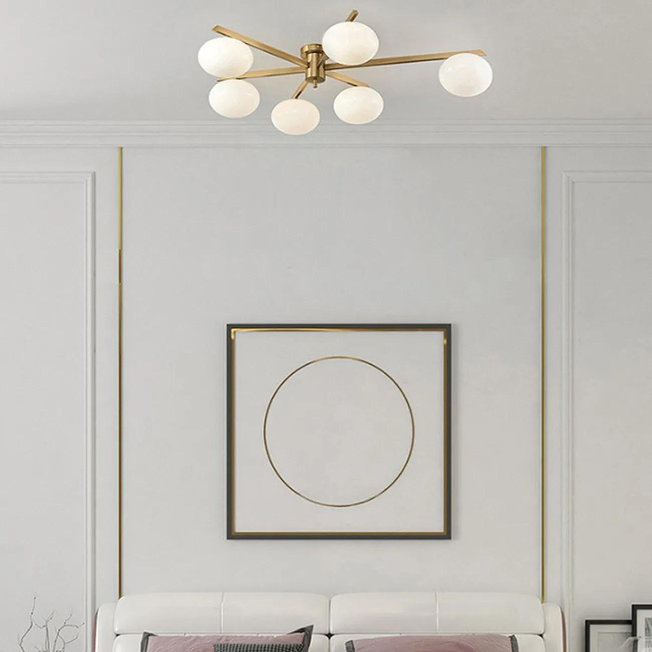 Подвесная люстра LUGRIN D93,5 от ImperiumLoft