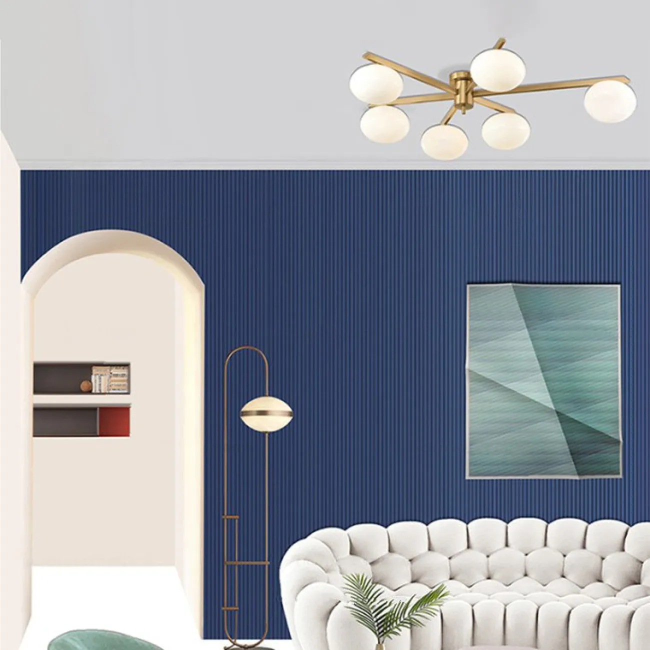 Подвесная люстра LUGRIN D93,5 от ImperiumLoft