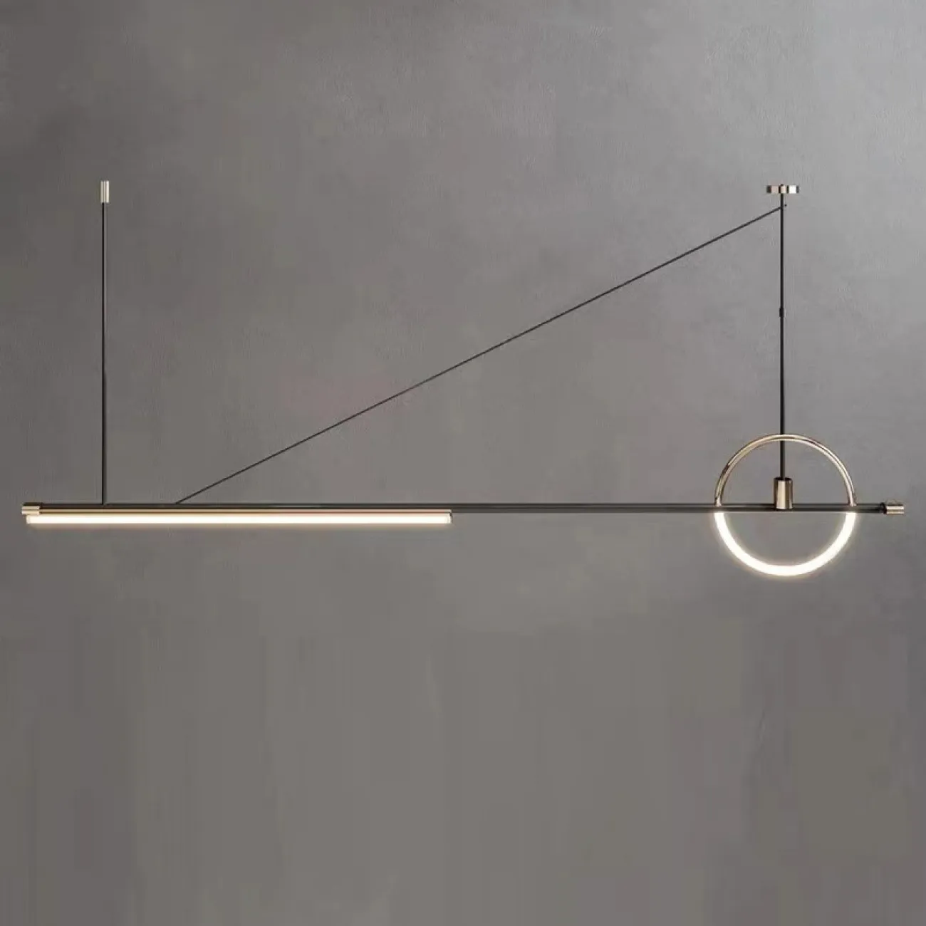 Подвесной светильник ZODIAC L150 Black от ImperiumLoft