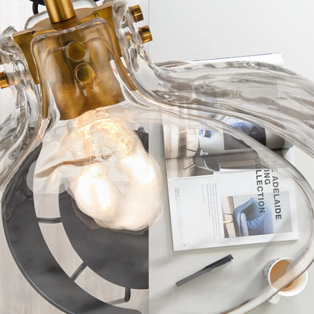 Подвесной светильник FLEUR C Зеленый от ImperiumLoft