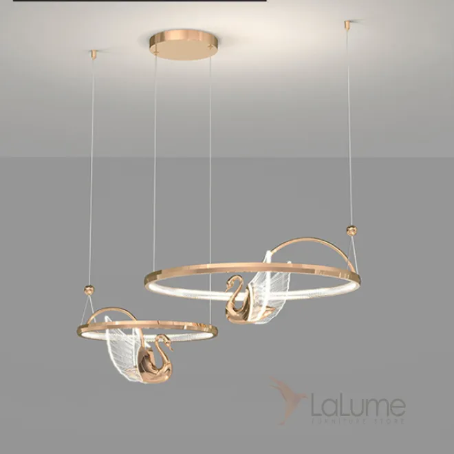 Подвесная люстра BIRDIE LUX 2R Rose Gold от ImperiumLoft