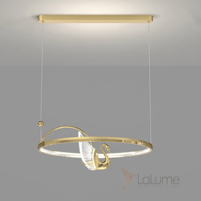 Подвесная люстра BIRDIE LUX 1R Brass от ImperiumLoft