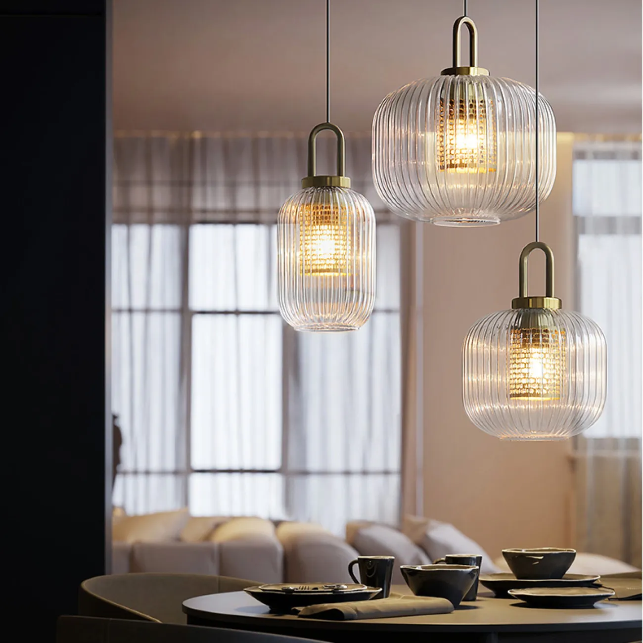 Подвесной светильник FRIST D12 от ImperiumLoft