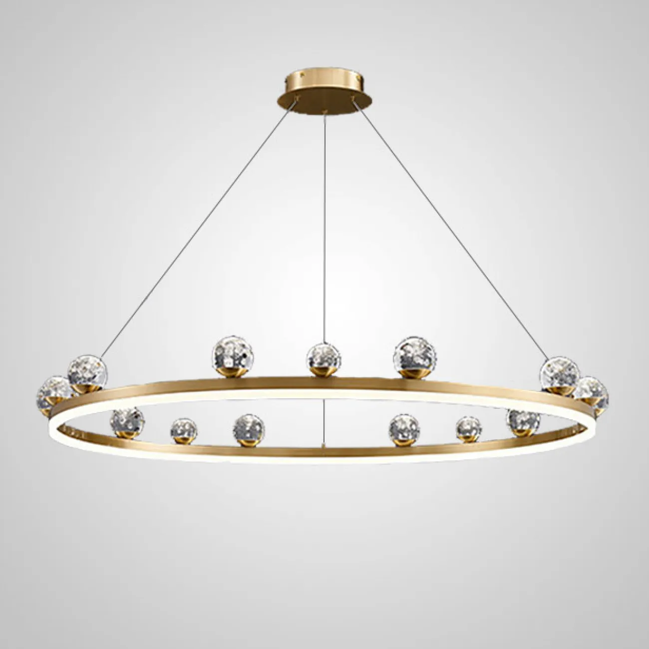 Подвесная люстра JOSIAN B D80 D100 2R от ImperiumLoft