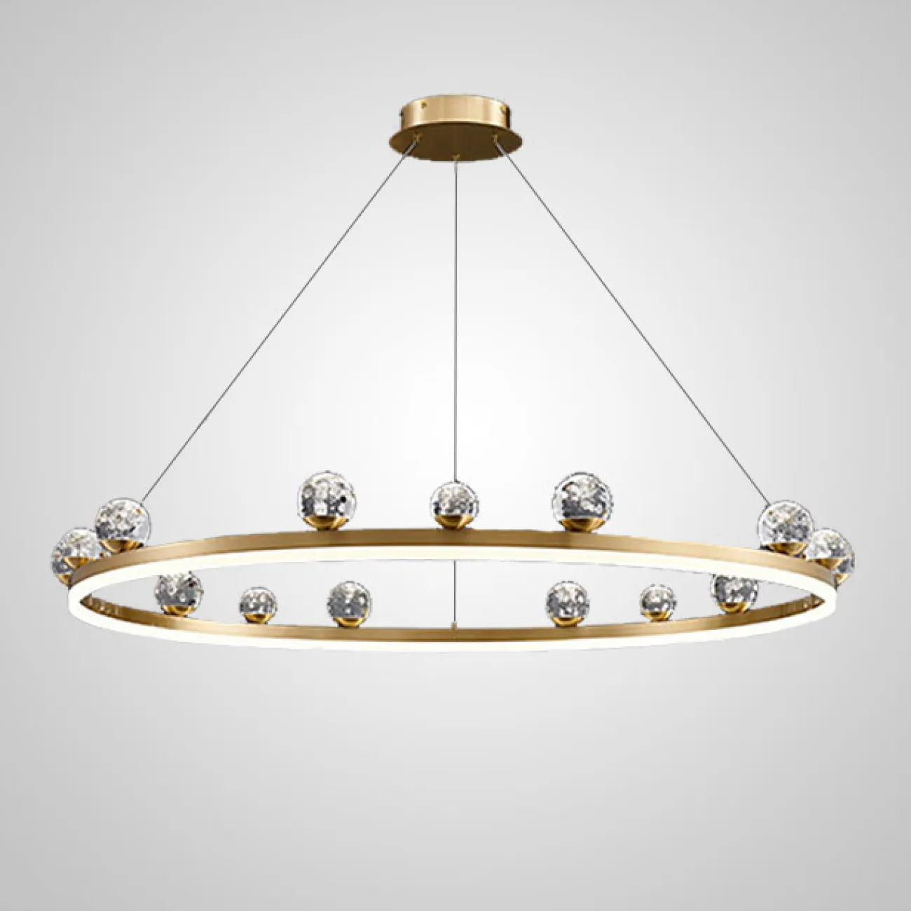 Подвесная люстра JOSIAN D D40 D60 D80 3R от ImperiumLoft