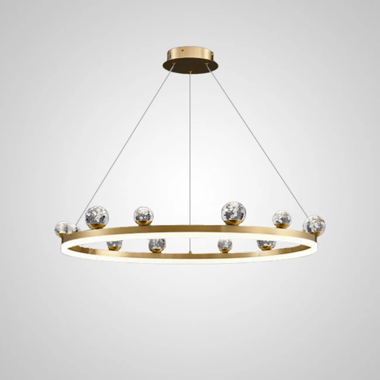 Подвесная люстра JOSIAN B D80 D100 2R от ImperiumLoft
