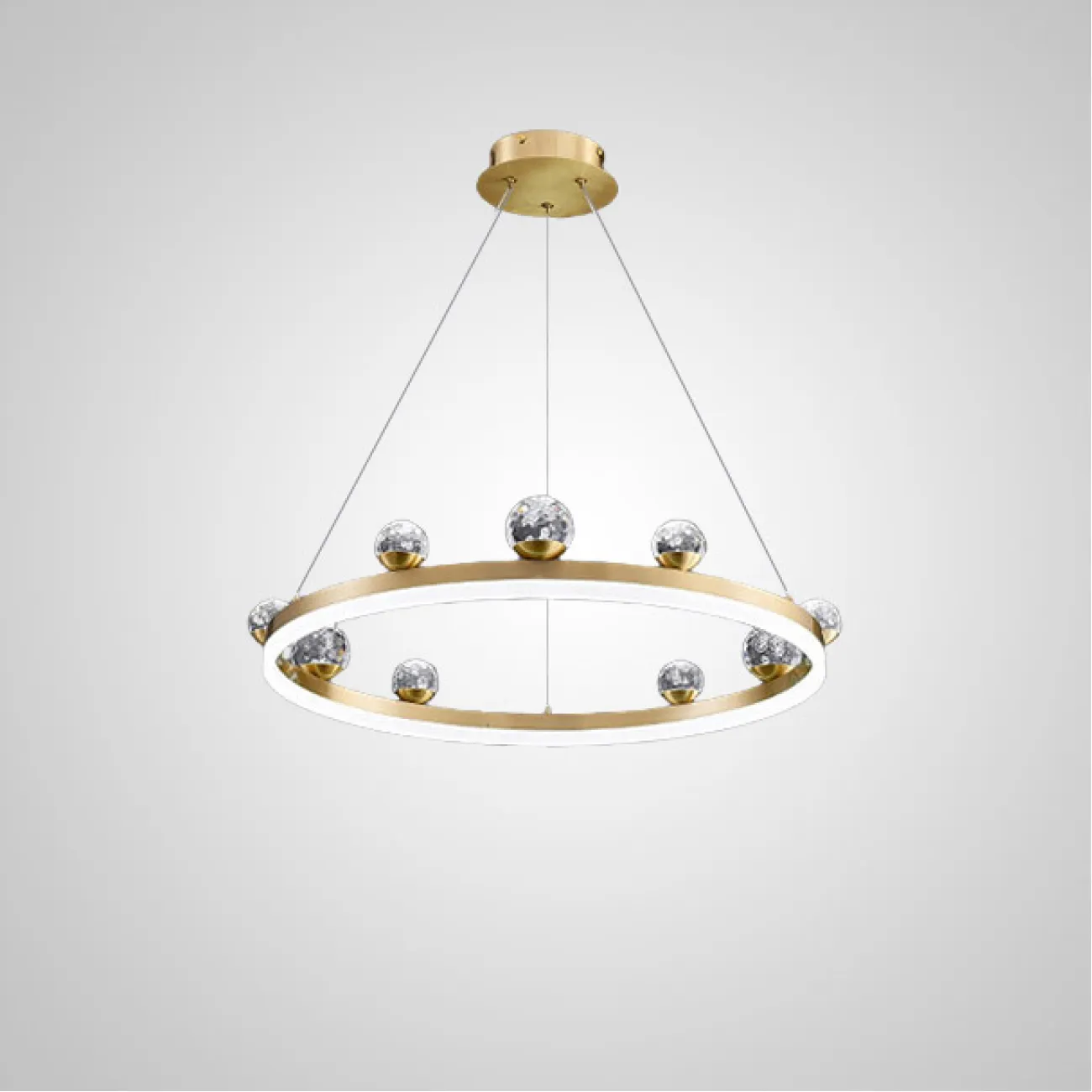Подвесная люстра JOSIAN B D80 D100 2R от ImperiumLoft