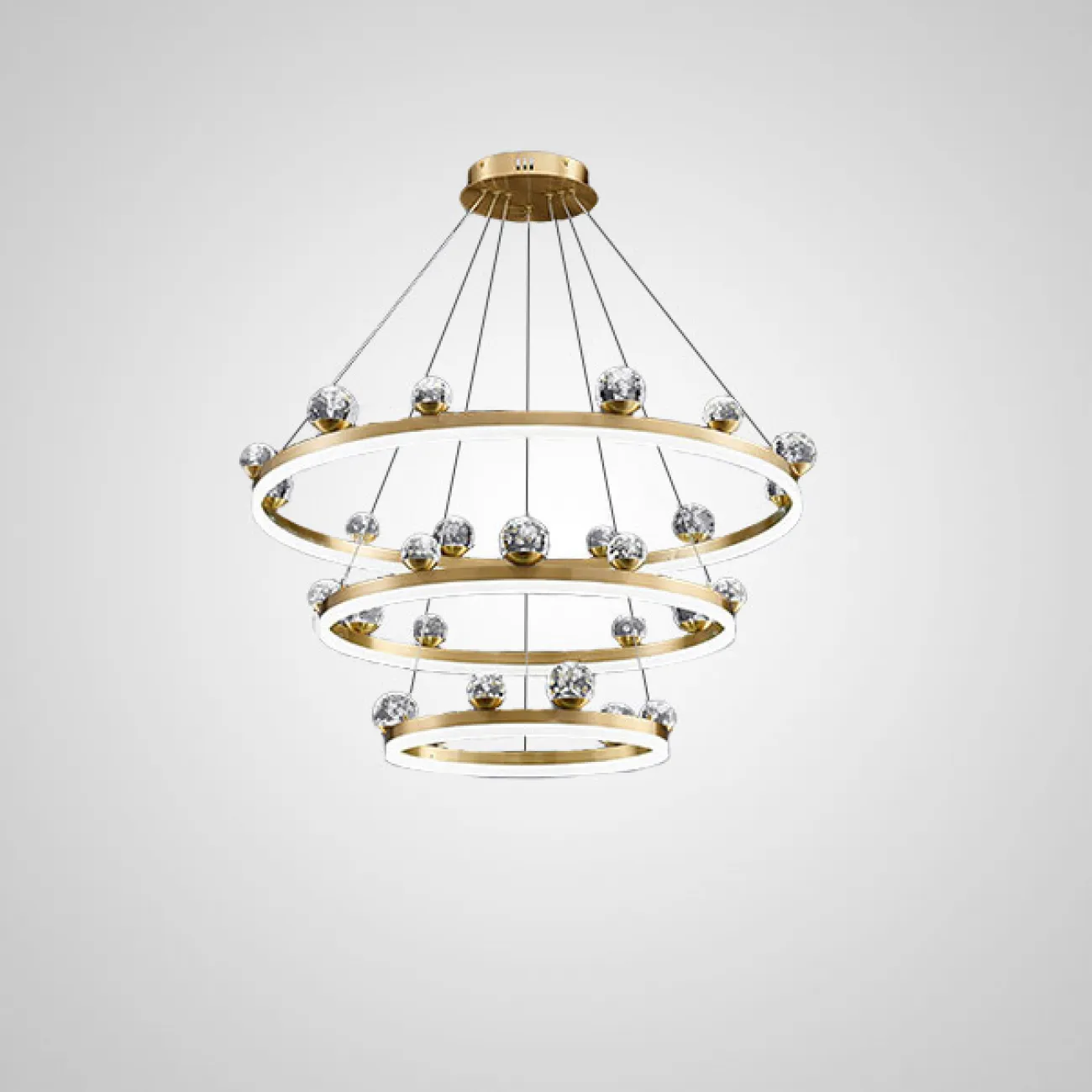 Подвесная люстра JOSIAN B D80 D100 2R от ImperiumLoft