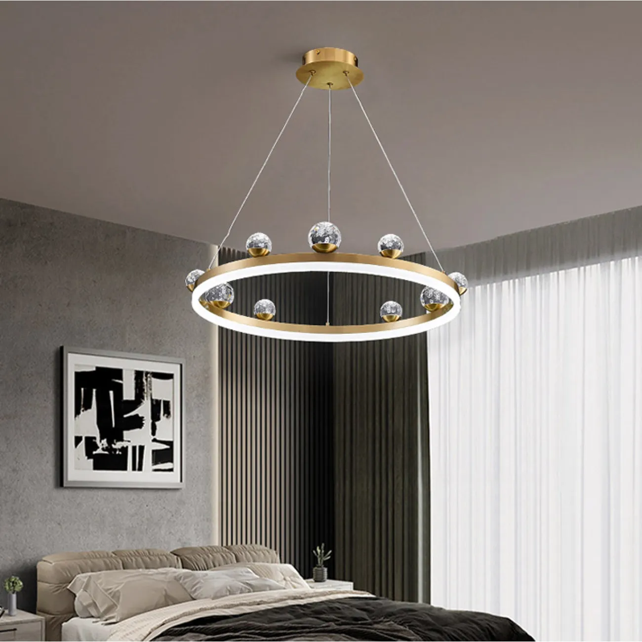 Подвесная люстра JOSIAN D D40 D60 D80 3R от ImperiumLoft