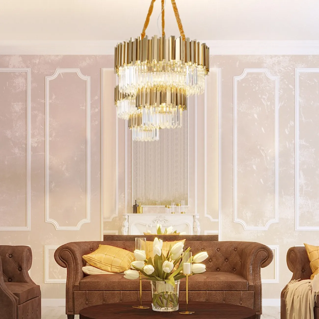 Подвесная люстра GENEVA от ImperiumLoft