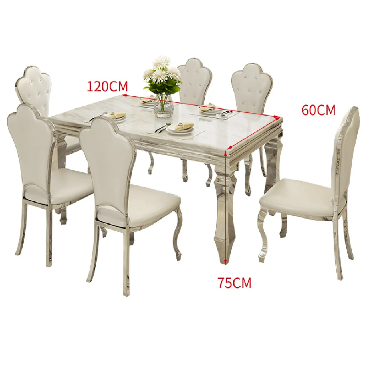 Дизайнерский обеденный стол LaLume-AZ00276 Дизайнерский обеденный стол LaLume-AZ00276