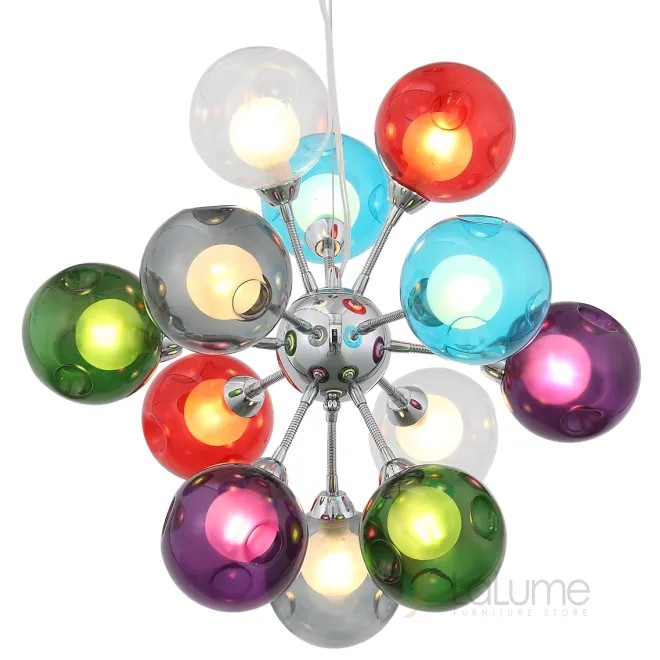 Люстра Bocci Cluster Chandelier 12 Colorful от LaLume