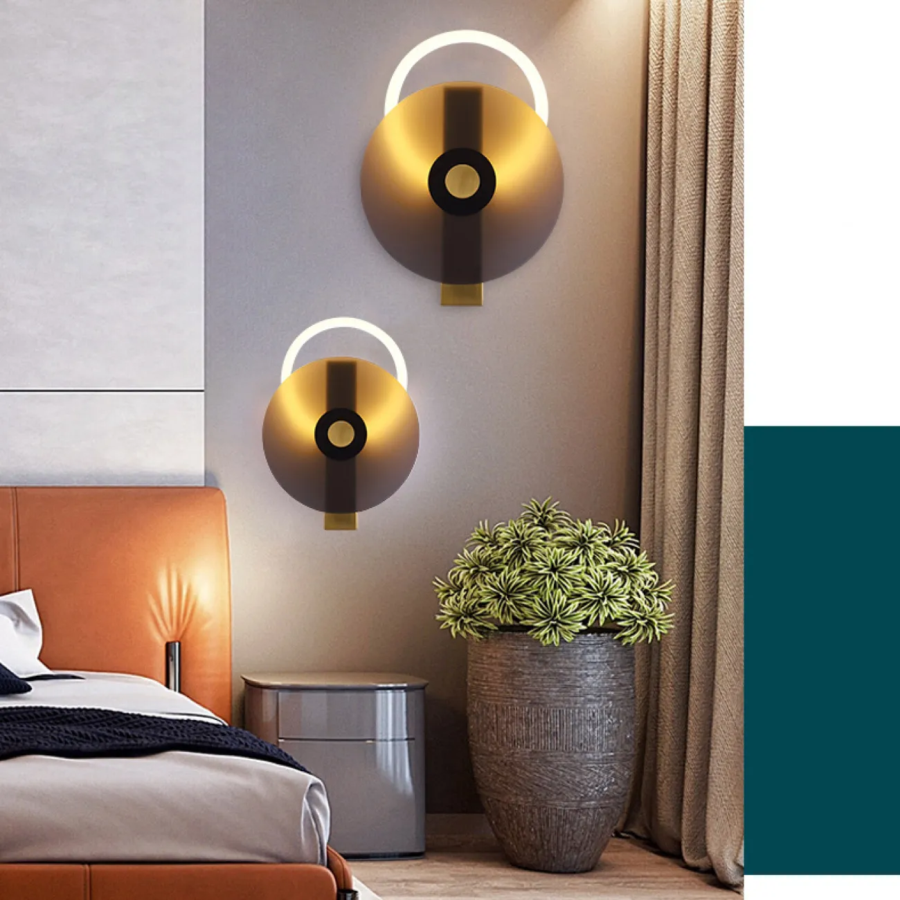 Настенный светильник ENIGMA Blue от ImperiumLoft