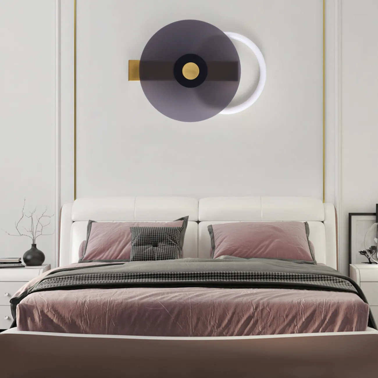 Настенный светильник ENIGMA Gray от ImperiumLoft