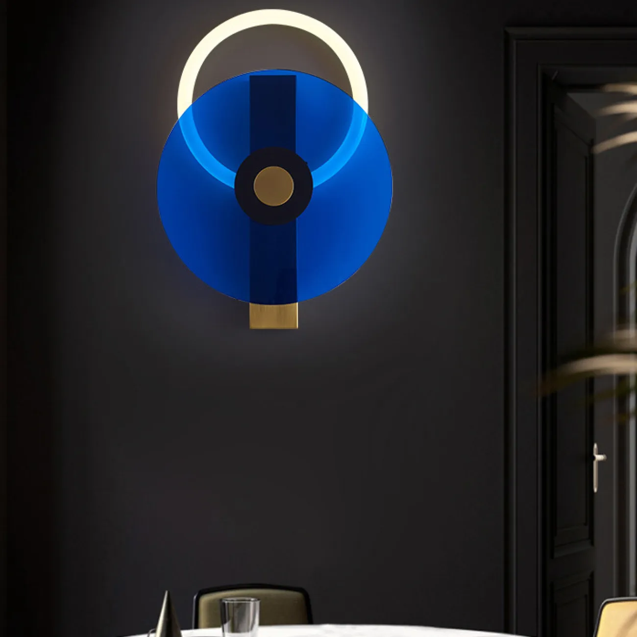 Настенный светильник ENIGMA Blue от ImperiumLoft