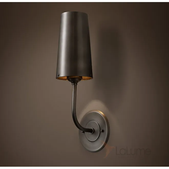 Бра RH Modern Taper Sconce with Metal Shade от LaLume