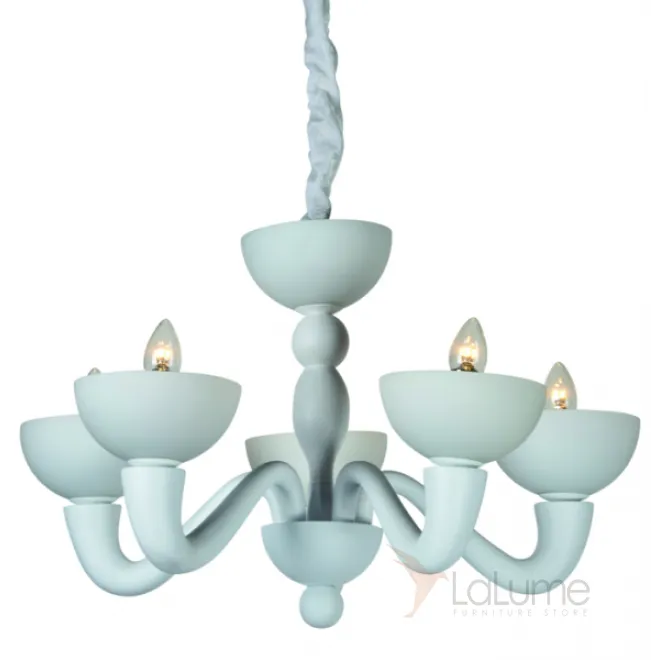 Люстра Lampadario Corteccia bianco 5 luci от LaLume Люстра Lampadario Corteccia bianco 5 luci от LaLume