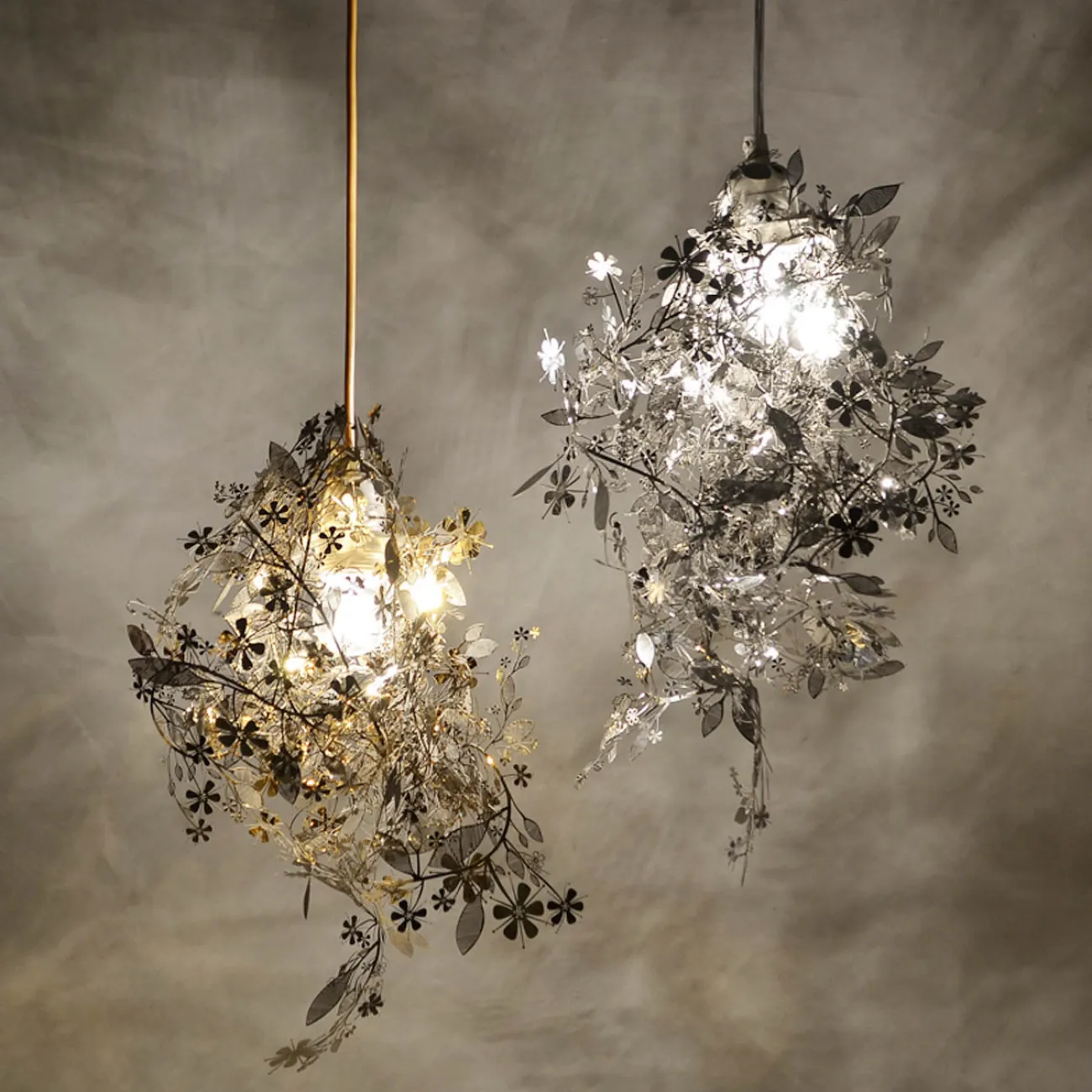 Подвесной светильник Garland Light Silver от ImperiumLoft
