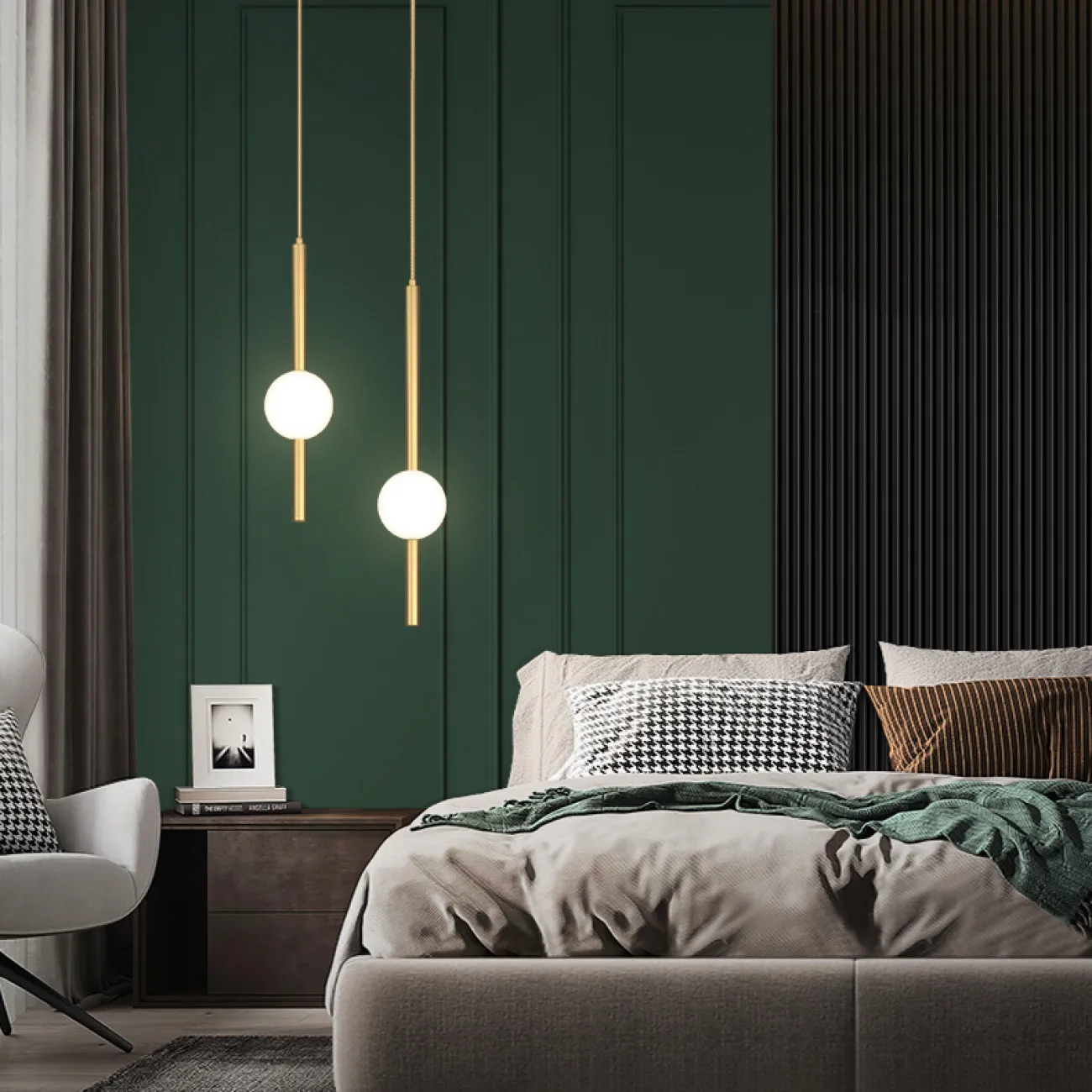 Подвесной светильник JENNA H60 от ImperiumLoft