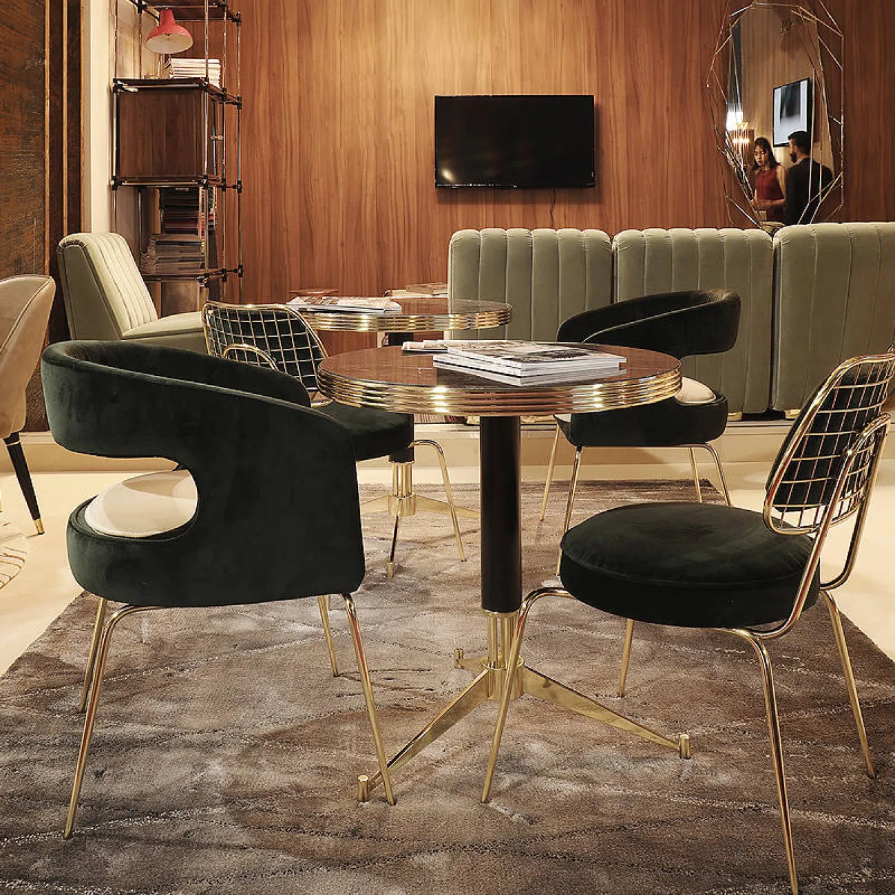 Дизайнерский обеденный стул LaLume-ST00176