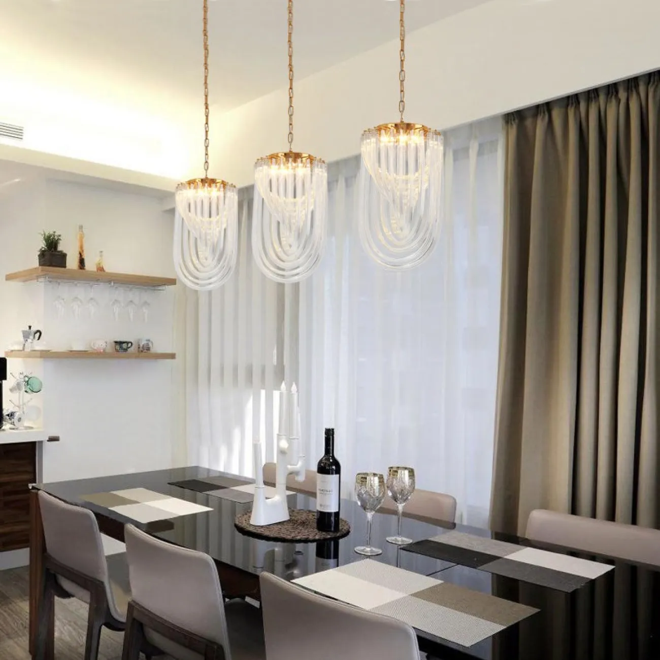 Подвесная люстра FLOW LED от ImperiumLoft