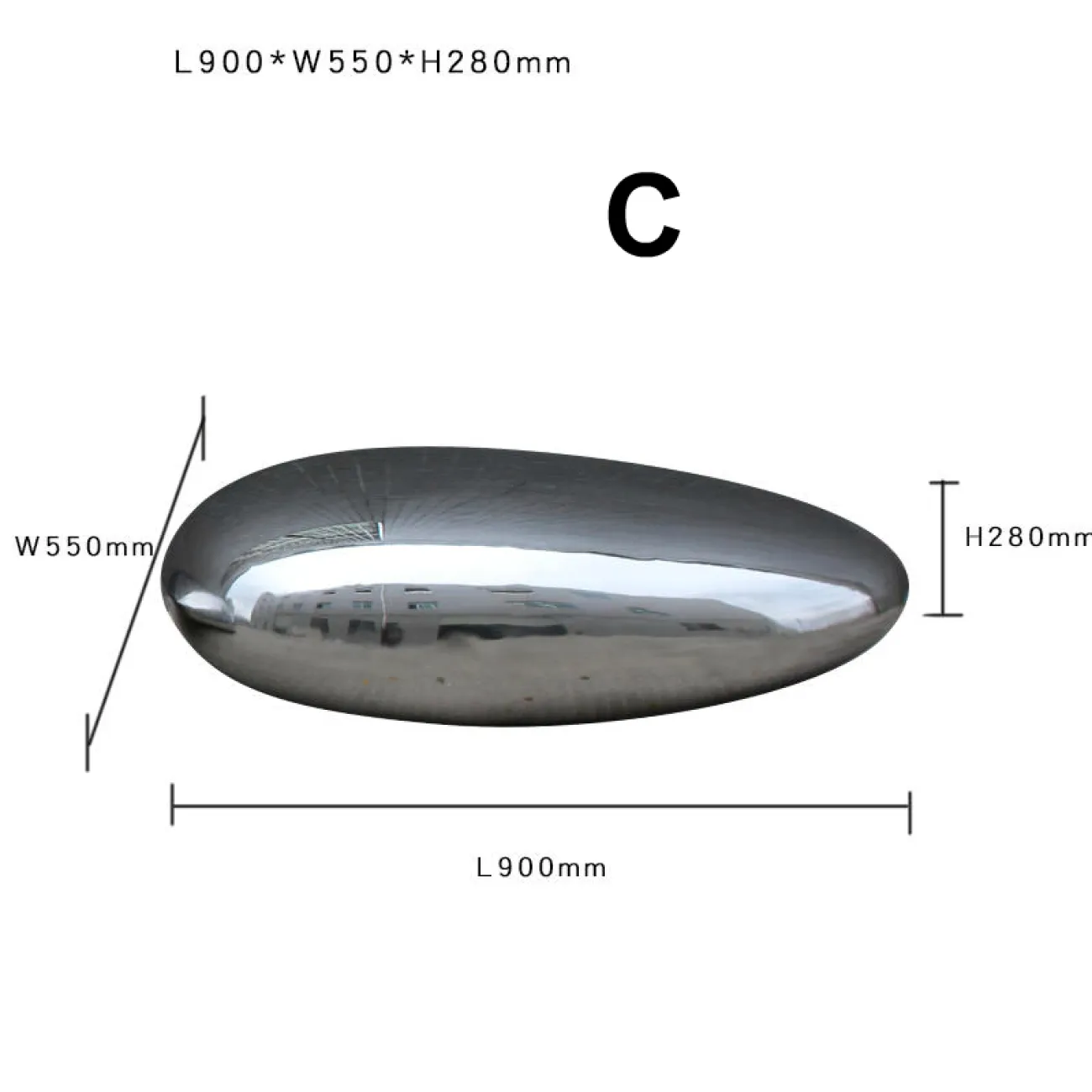 Дизайнерские скульптуры камней LaLume-SKT00120
