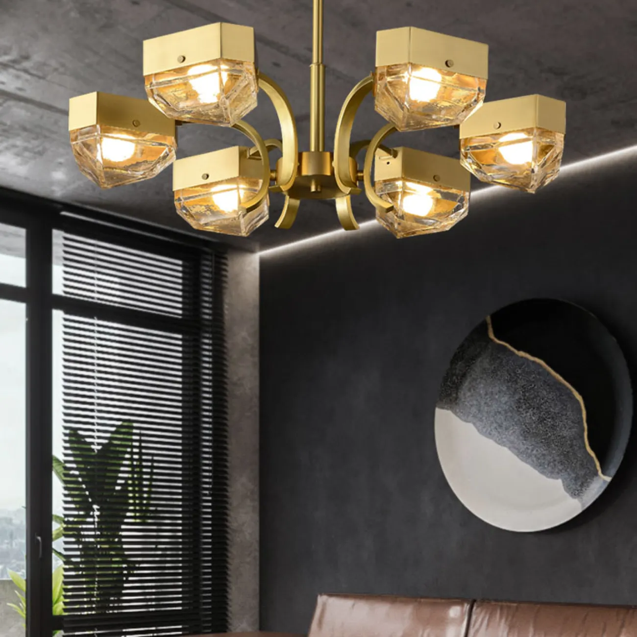 Потолочная люстра GALLERY CH B от ImperiumLoft