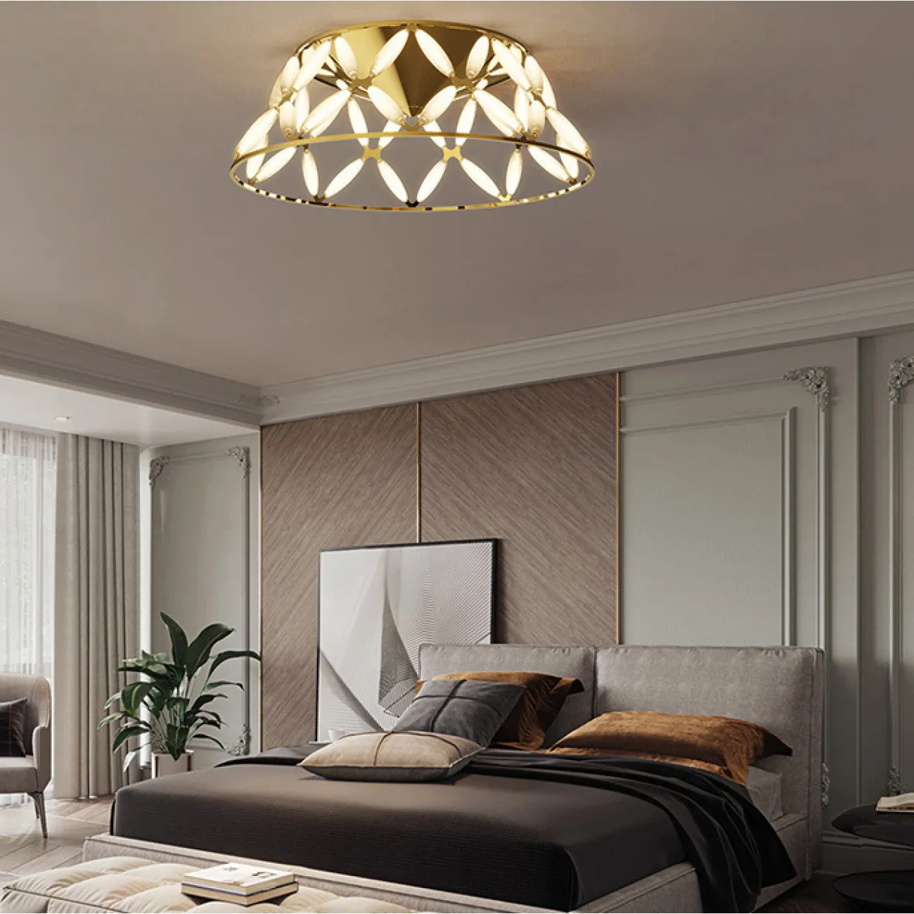 Потолочная люстра ISOLA D58 от ImperiumLoft