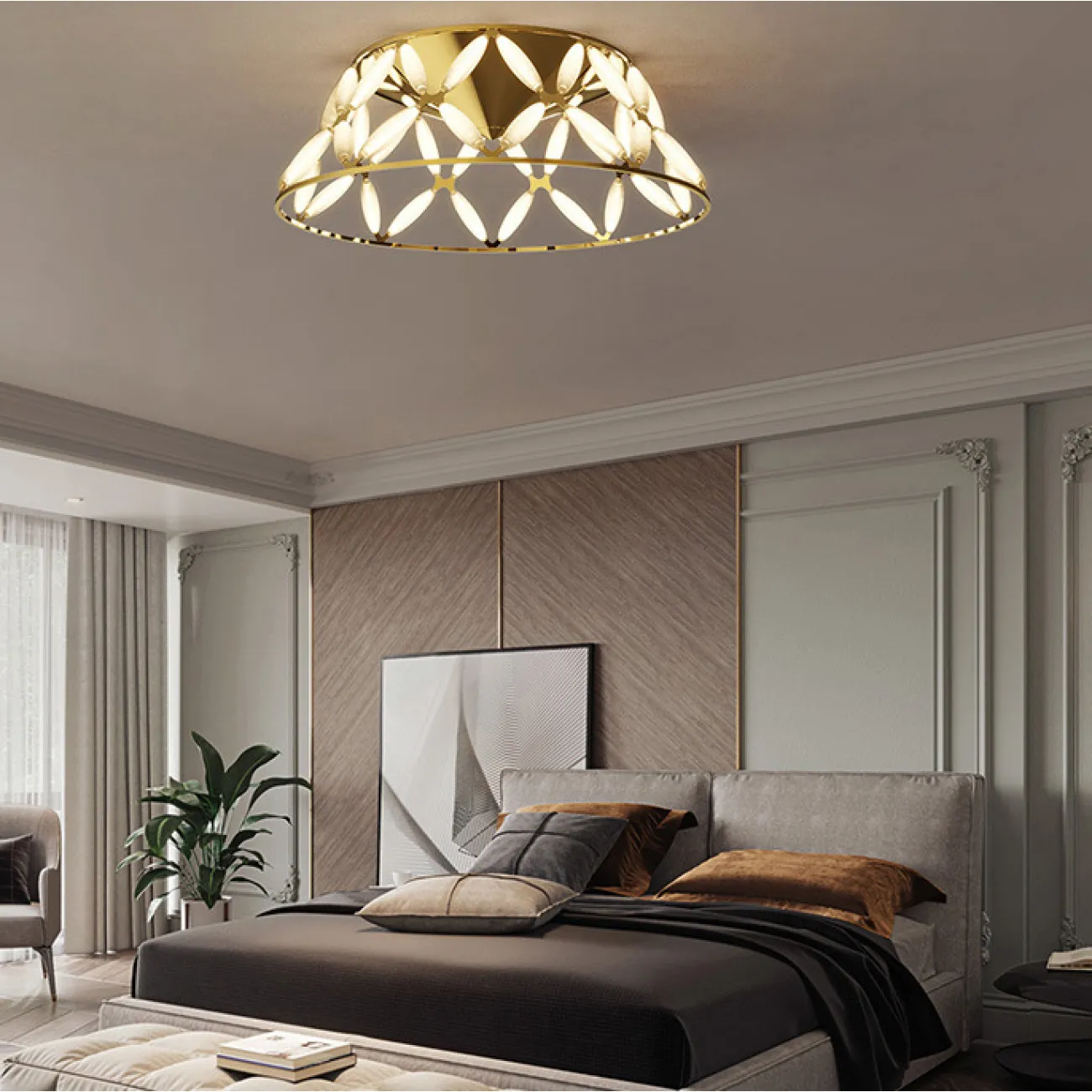 Потолочная люстра ISOLA D58 от ImperiumLoft