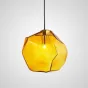 Подвесной светильник Color Ice Cube Pendant JEVIO 1 Янтарный от ImperiumLoft
