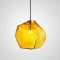Подвесной светильник Color Ice Cube Pendant JEVIO 1 Янтарный от ImperiumLoft