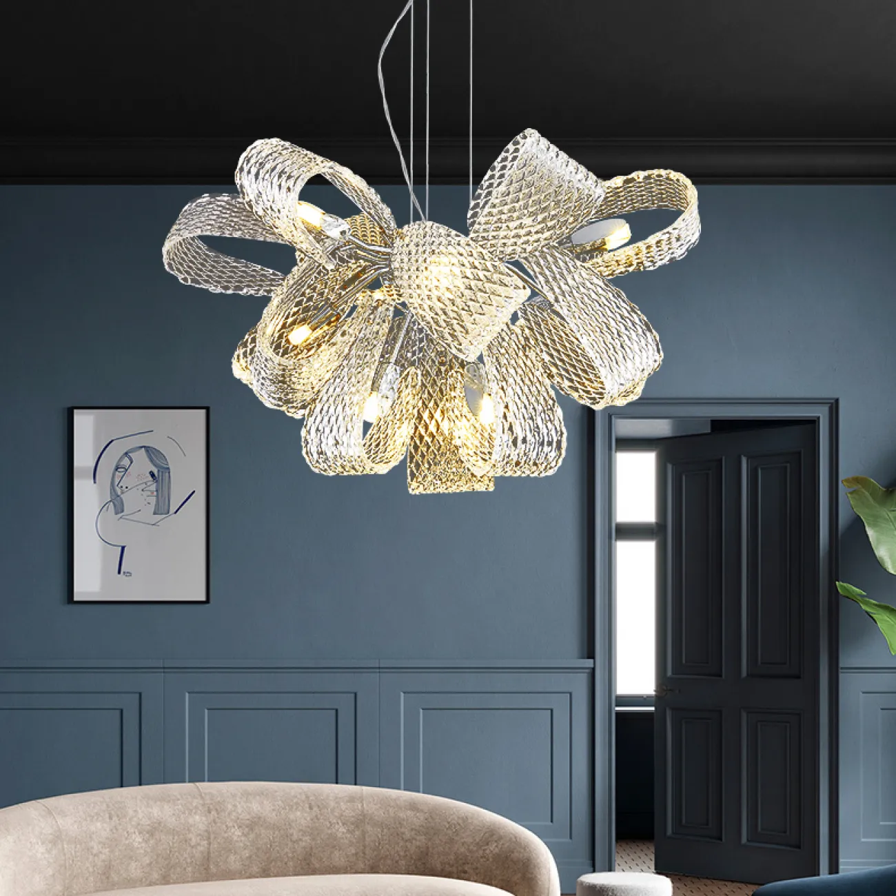 Подвесная люстра MIRABELLE D60 от ImperiumLoft
