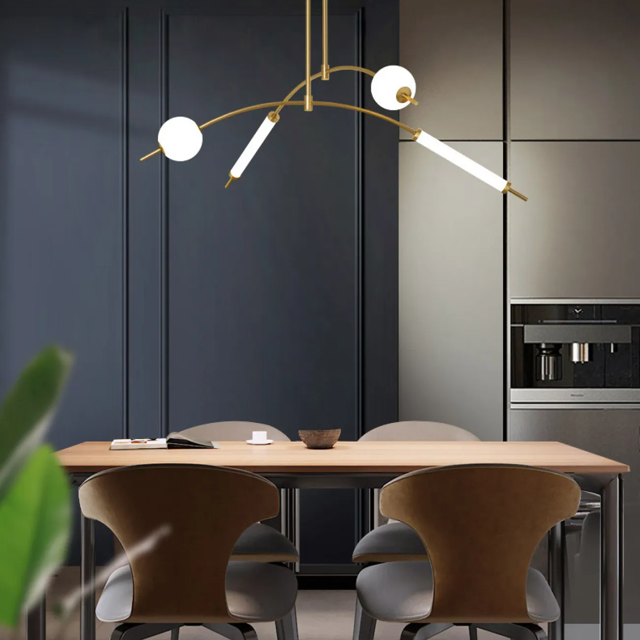 Потолочная люстра LIVIA L4 от ImperiumLoft Потолочная люстра LIVIA L4 от ImperiumLoft