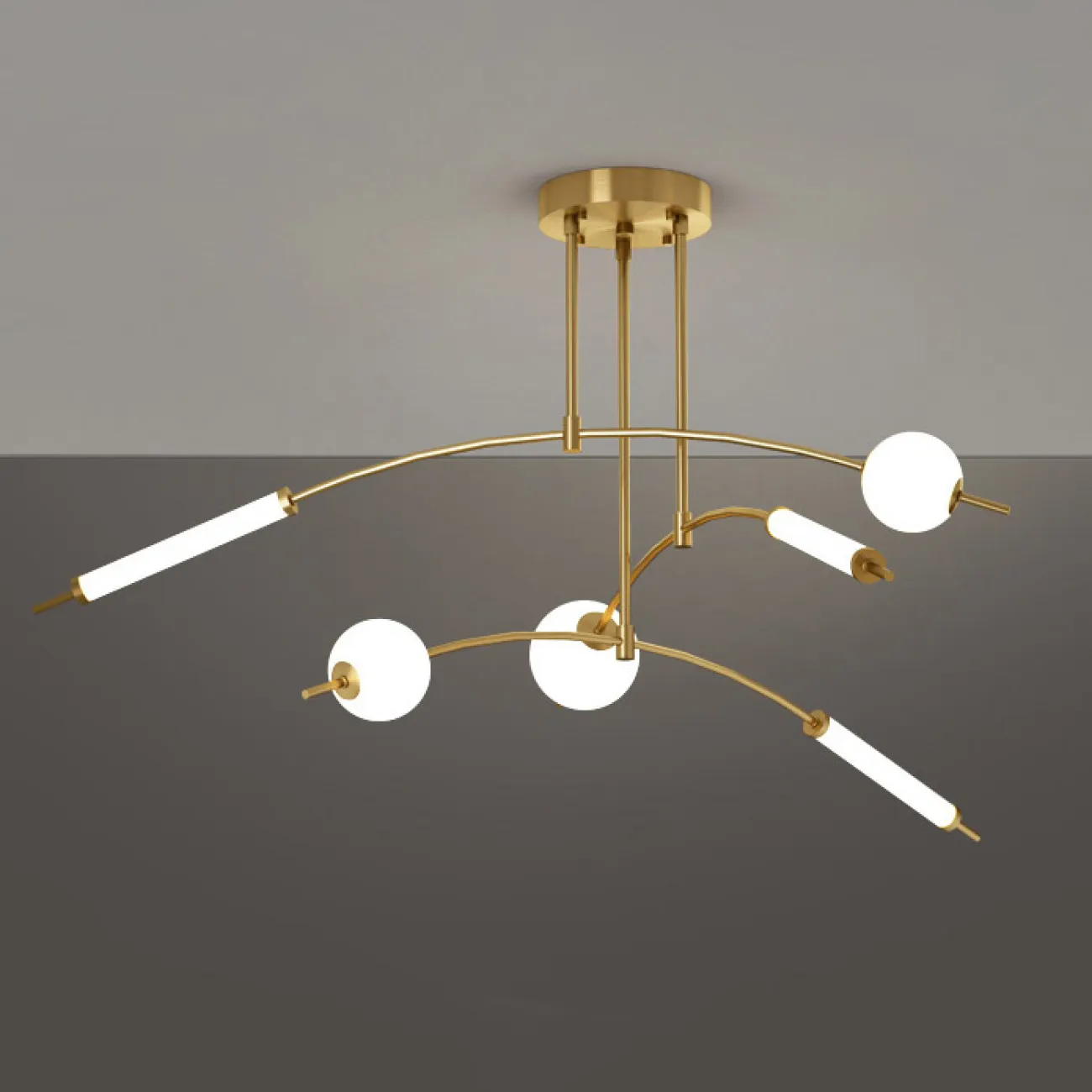 Потолочная люстра LIVIA L4 от ImperiumLoft Потолочная люстра LIVIA L4 от ImperiumLoft