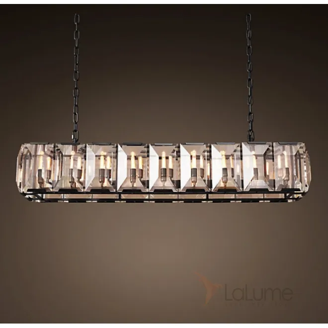 Люстра RH Harlow Crystal Square Chandelier 18 от LaLume