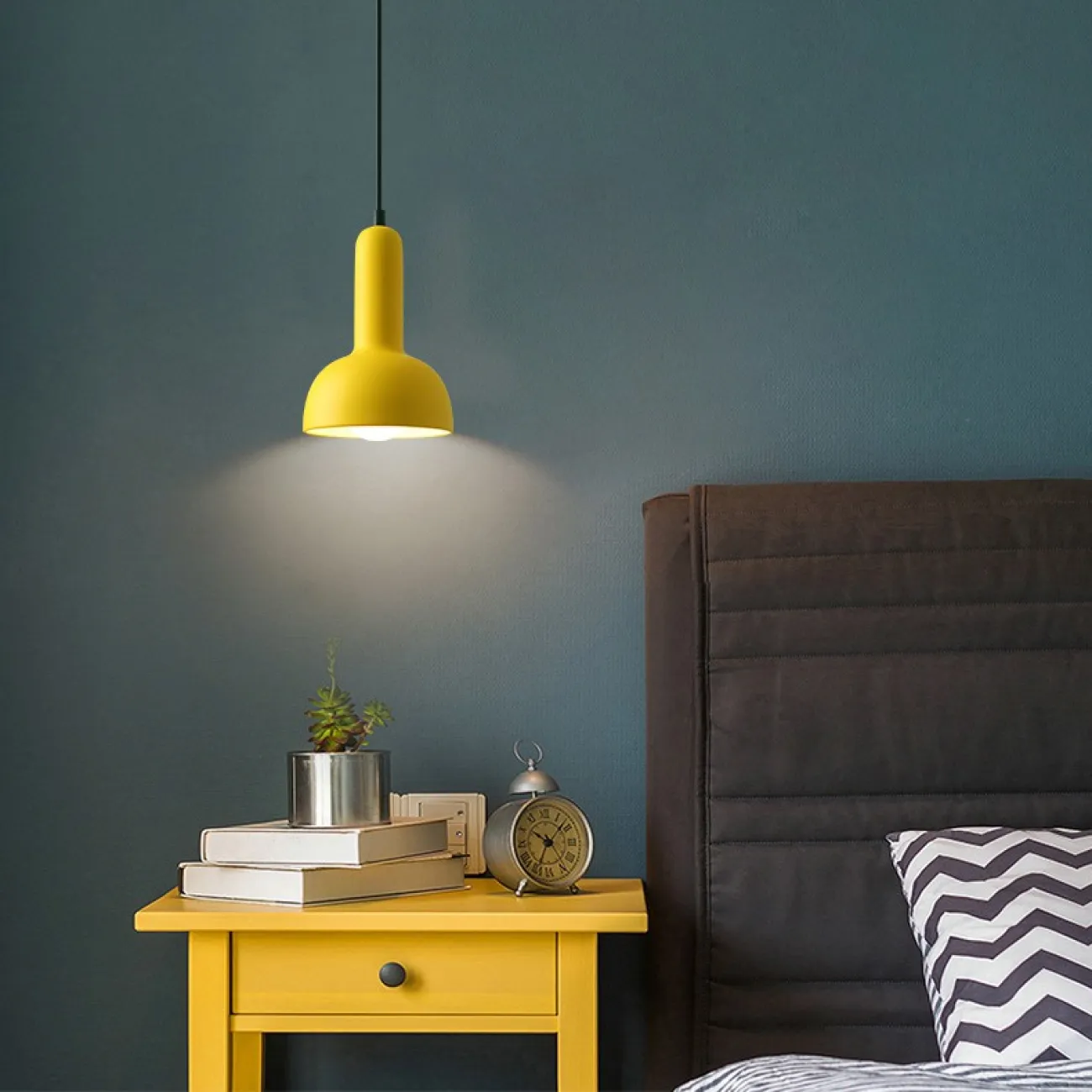 Подвесной светильник LINDSEY A (полукруг) Желтый от ImperiumLoft