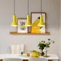 Подвесной светильник LINDSEY A (полукруг) Желтый от ImperiumLoft