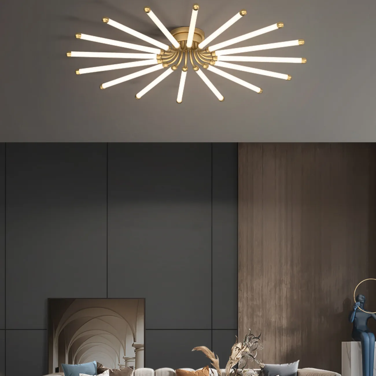 Потолочная люстра LOLA D85 от ImperiumLoft Потолочная люстра LOLA D85 от ImperiumLoft