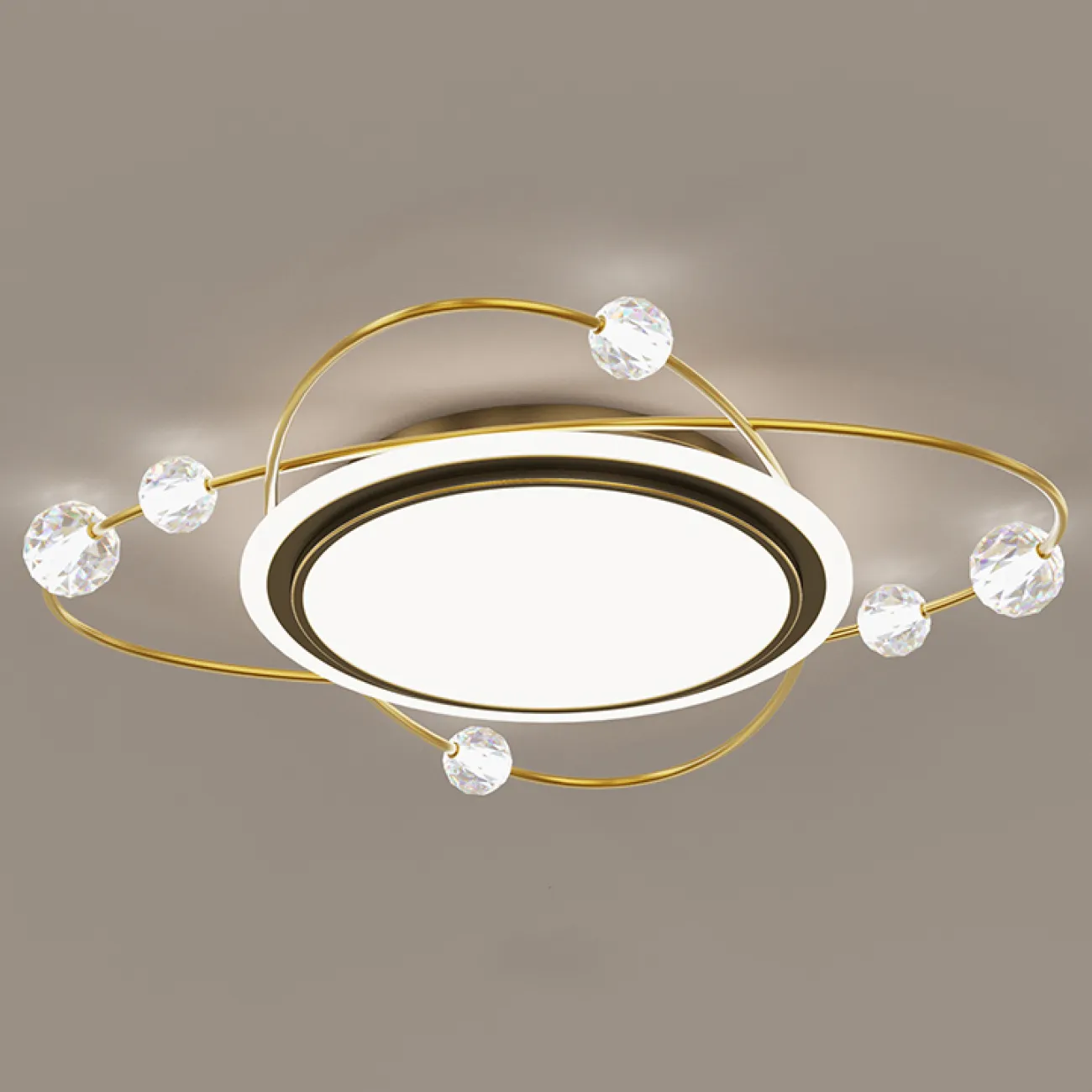Потолочный светильник AMATIUS D105 Black от ImperiumLoft