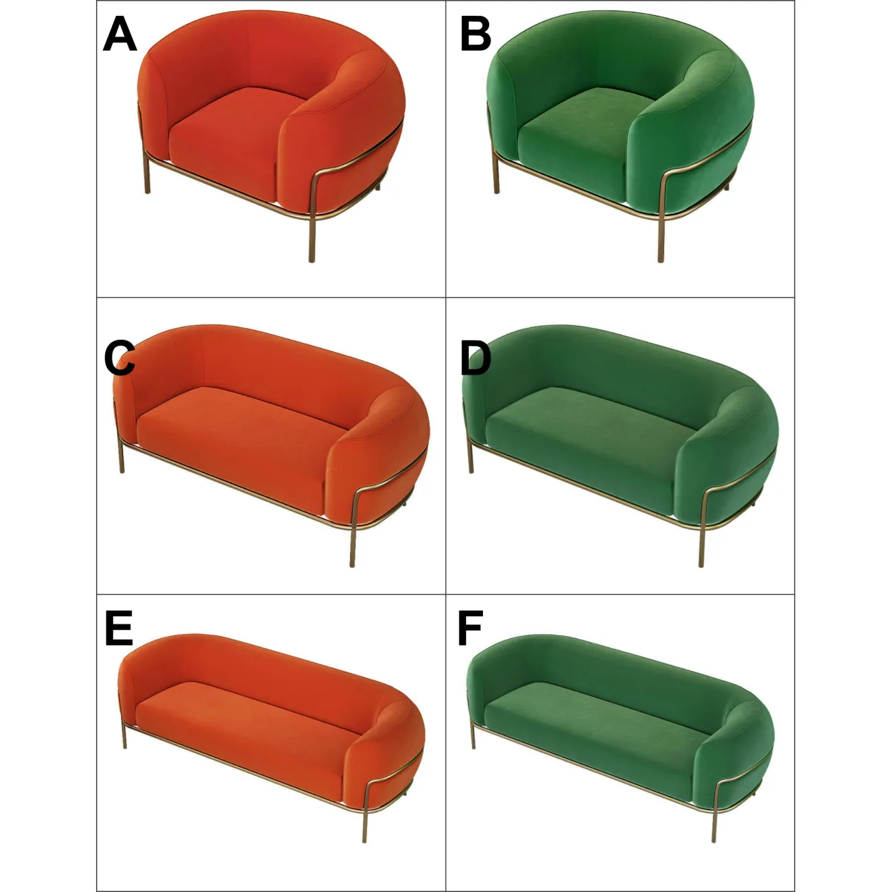 Дизайнерское кресло LaLume-KK00169