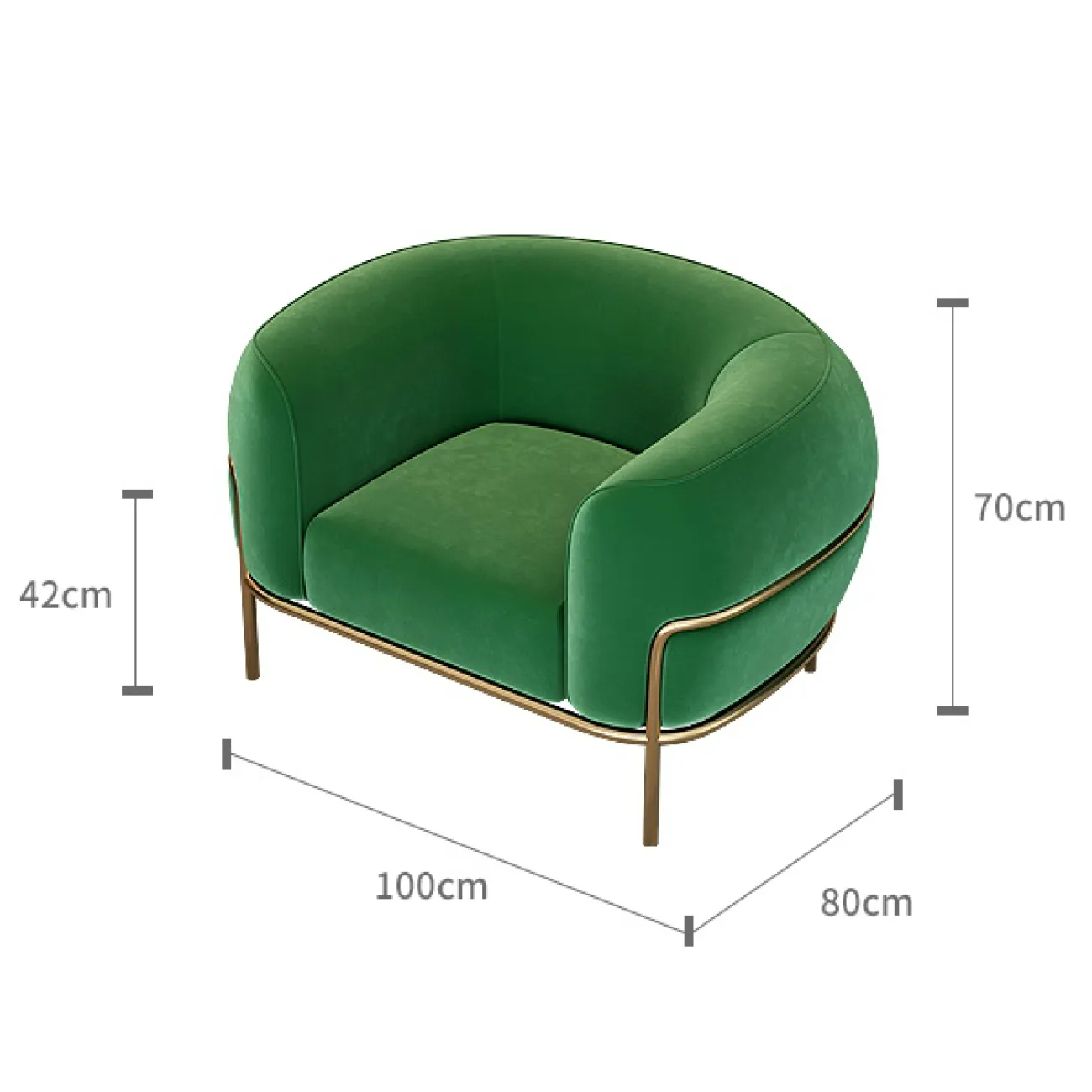 Дизайнерское кресло LaLume-KK00169