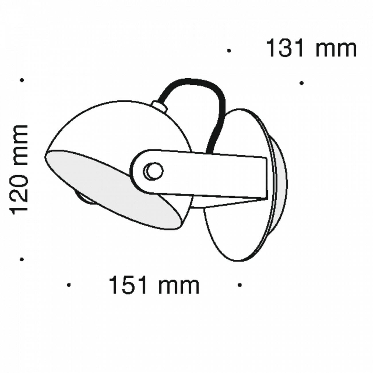 Бра KENNA WALL от ImperiumLoft