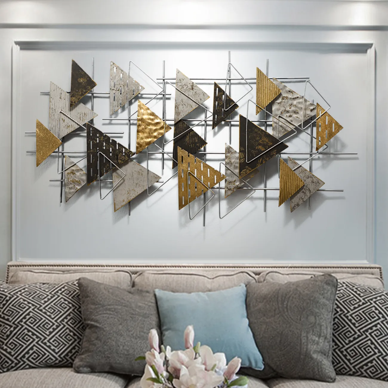 Настенный декор треугольник LaLume-KKK00154 Настенный декор треугольник LaLume-KKK00154