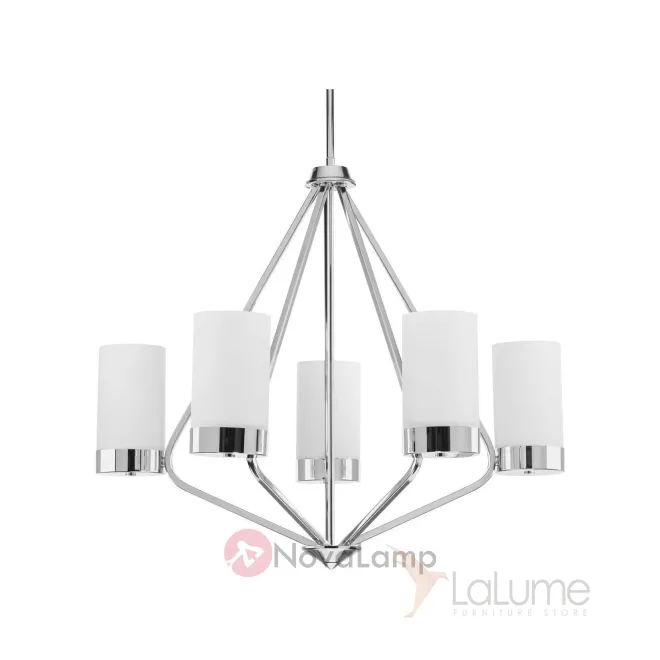 Люстра Progress Lighting Elevate Polished Chrome Five-Light Wide Chandelier от ImperiumLoft Люстра Progress Lighting Elevate Polished Chrome Five-Light Wide Chandelier от ImperiumLoft