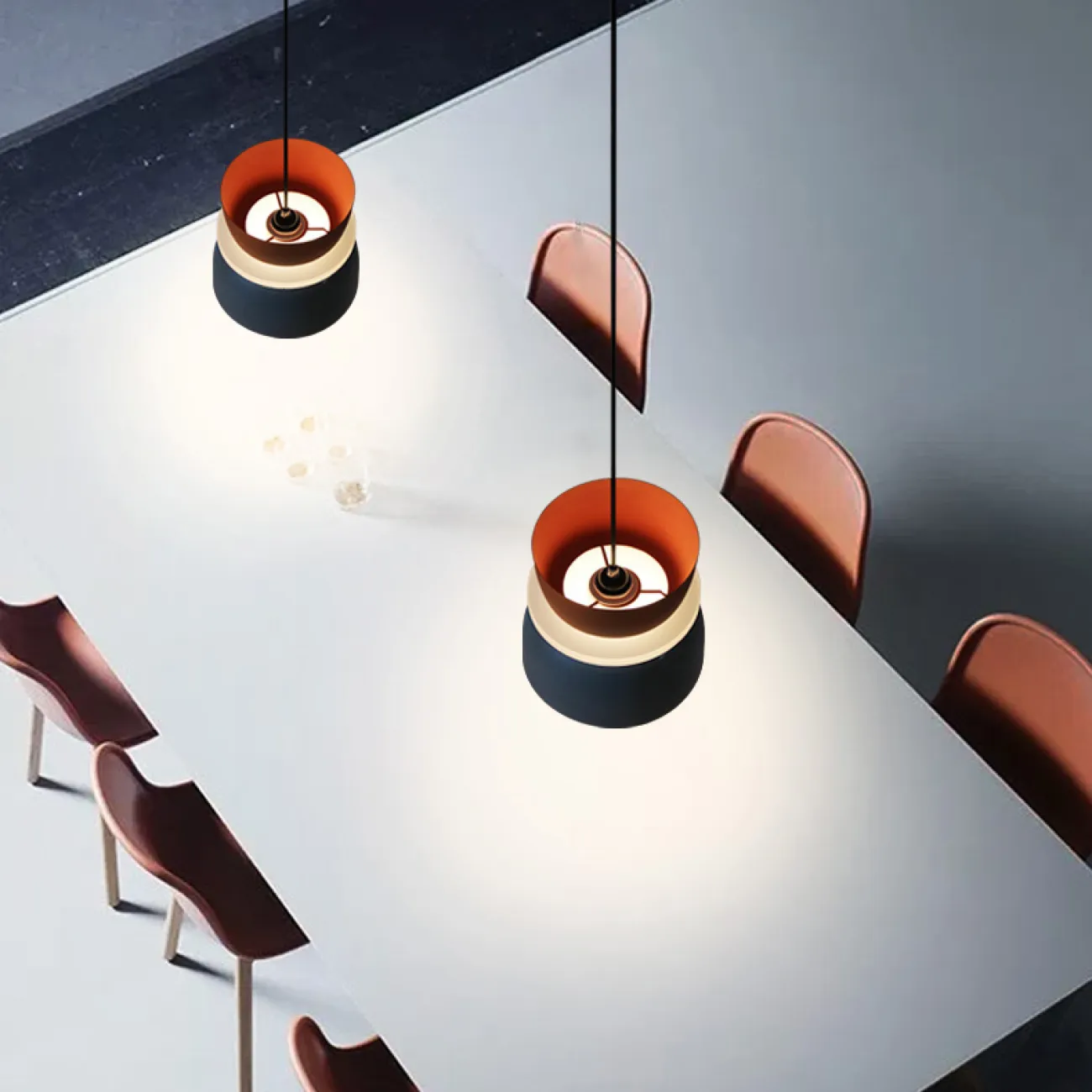 Подвесной светильник ILO D22 mint/yellow от ImperiumLoft