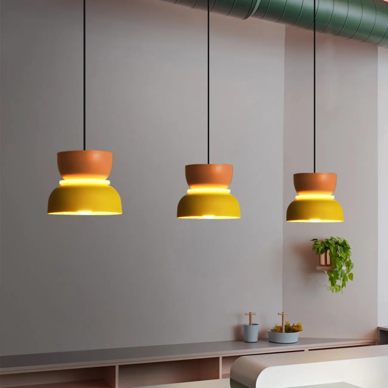 Подвесной светильник ILO D18,5 pink/blue от ImperiumLoft