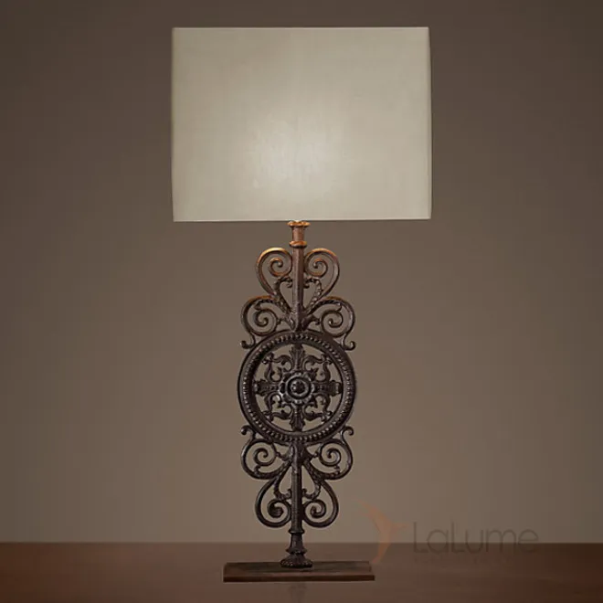 Настольная лампа RH Parisian Iron Gate Table Lamp от LaLume Настольная лампа RH Parisian Iron Gate Table Lamp от LaLume