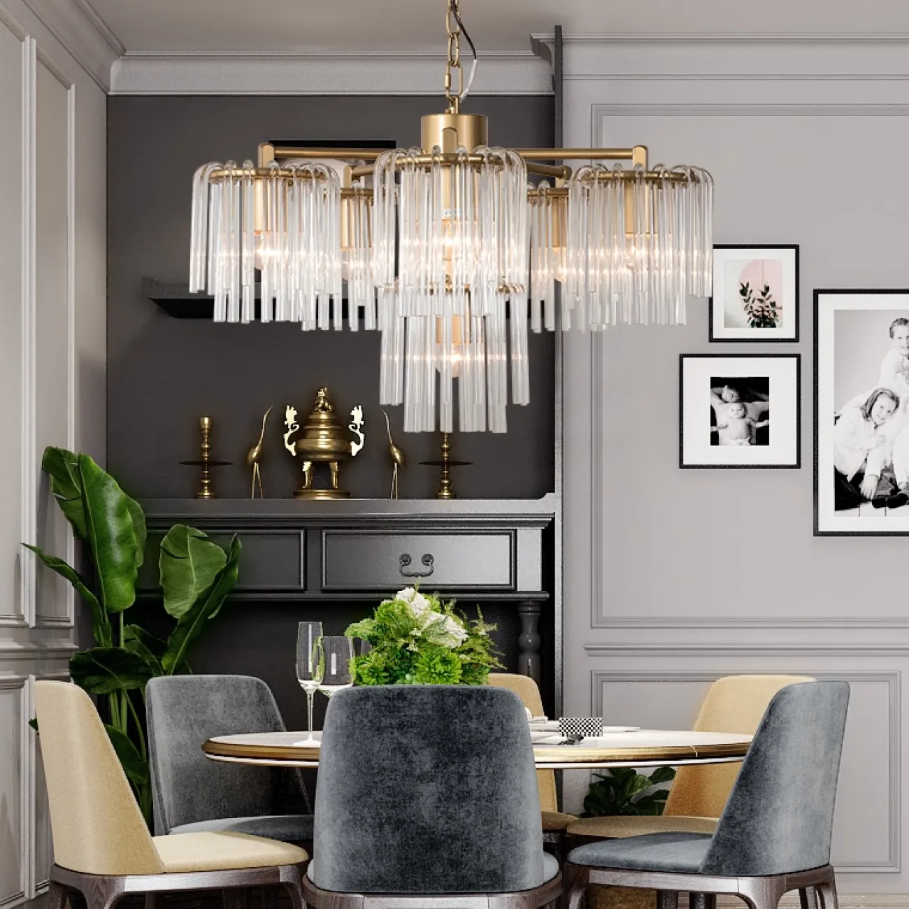 Люстра потолочная MEISE от ImperiumLoft